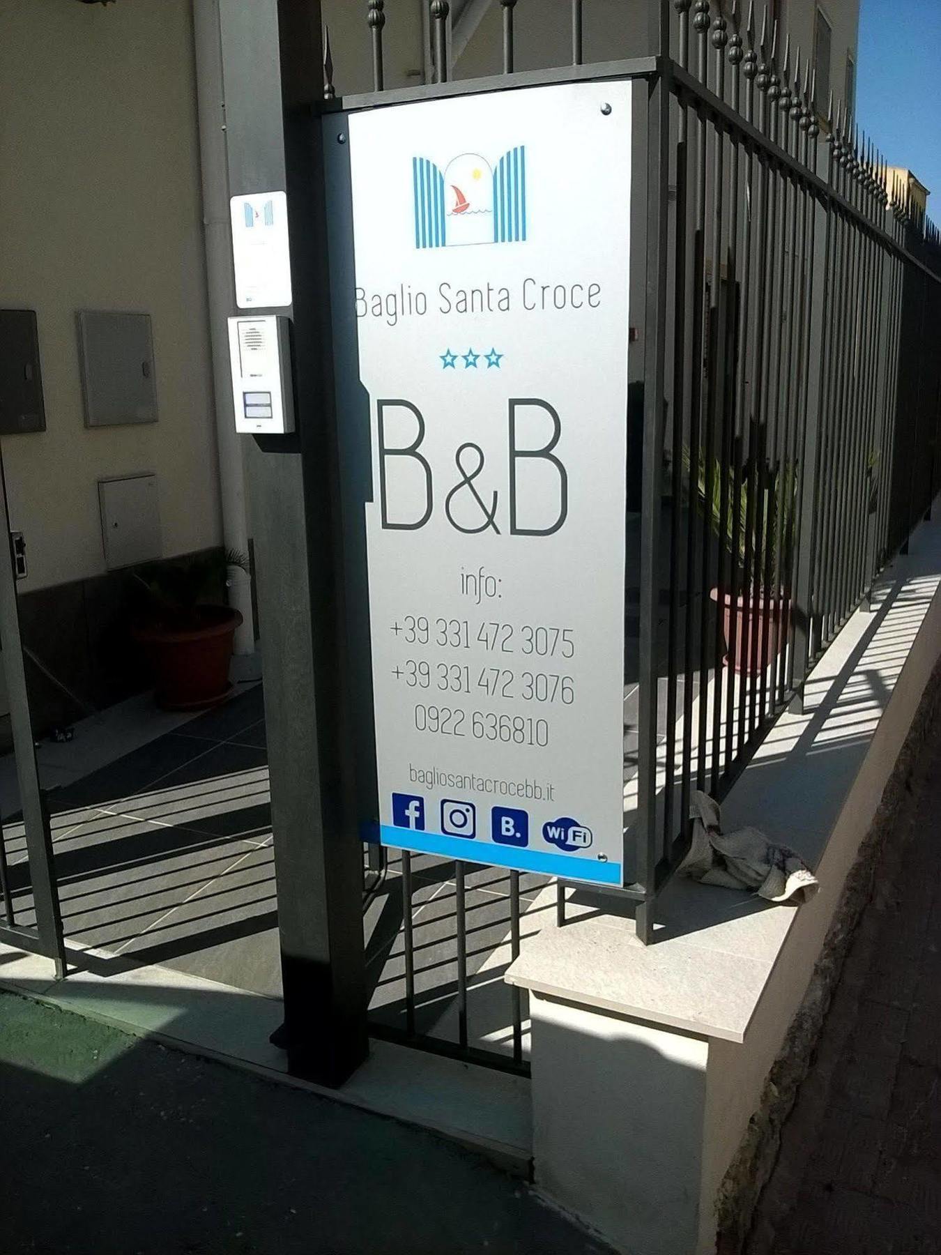 B&B Baglio Santa Croce Porto Empedocle Exterior photo